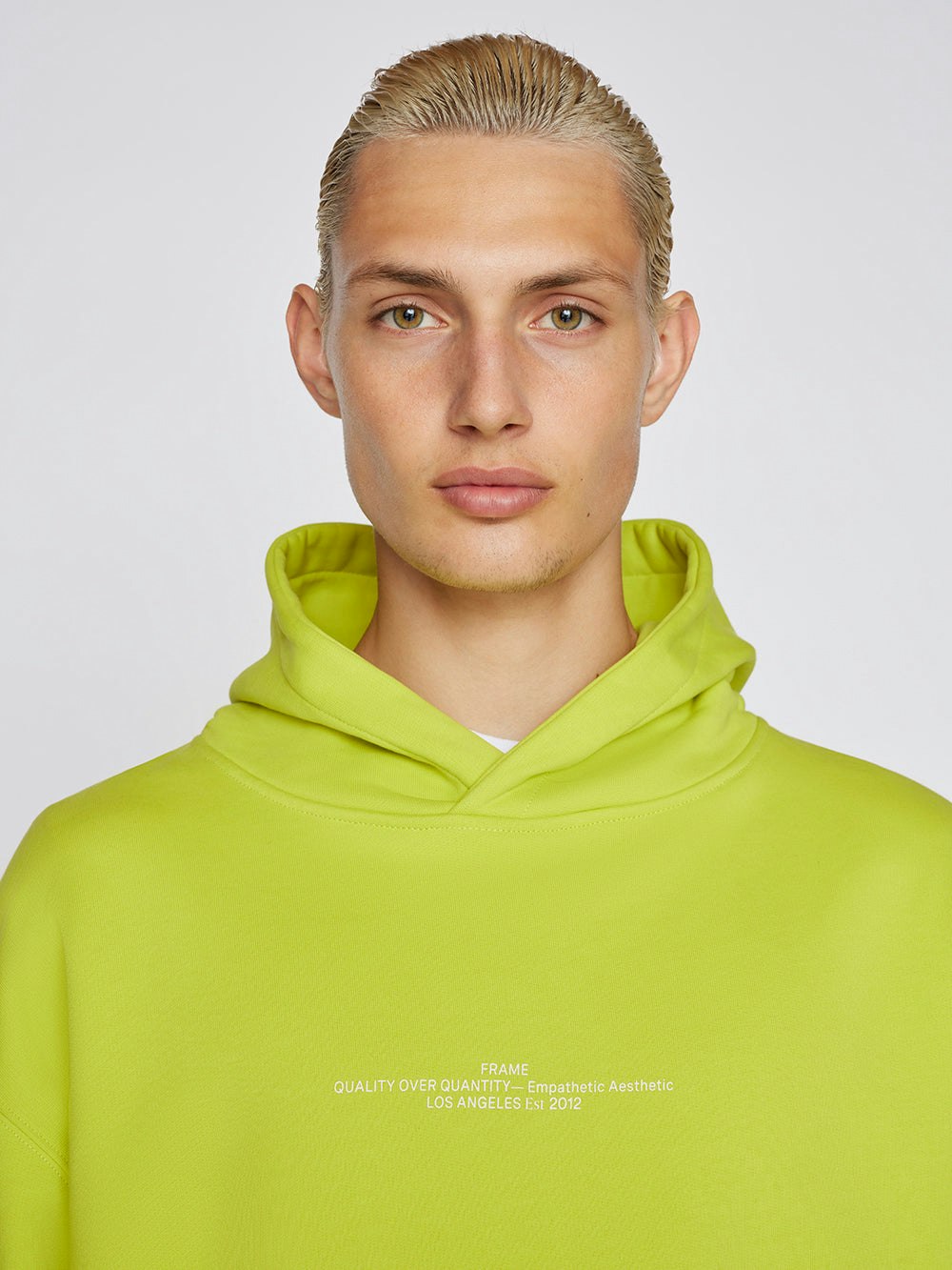 sweater front detail view